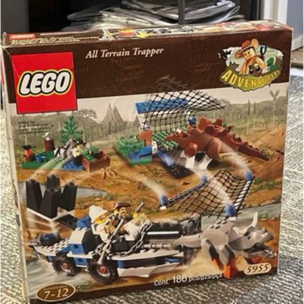 Vintage Lego Adventurers: All Terrain Trapper 5955